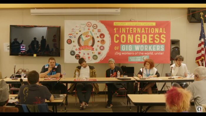 Panel del Primer Congreso de Trabajadores por Plataformas: «nuevas tecnologías, nuevas formas de explotación» Panel del Primer Congreso de Trabajadores por Plataformas nuevas tecnologías, nuevas formas de explotación