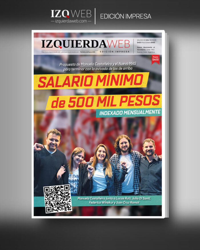 Salario mínimo de 500 mil pesos | Izquierda Web Edición Impresa 634