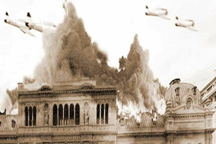 A 70 años del bombardeo a Plaza de Mayo Bombardeo a Plaza de Mayo