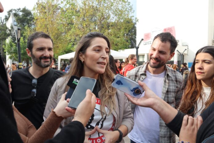 Manuela Castañeira en La Plata