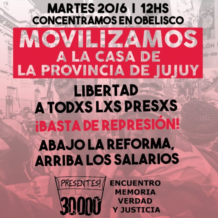 Movilizamos por Jujuy