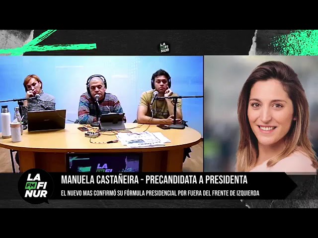 Manuela Castañeira en Lafinur FM : “Constituimos la fórmula joven en esta campaña y refleja a una nueva generación que se abre paso”