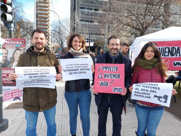 Simonetti: «El acceso a la vivienda tiene que ser un derecho, no un negocio» vivienda La Plata