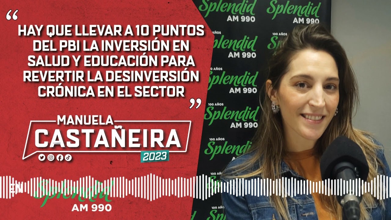 Manuela Castañeira en Splendid AM 990 con Diego Schurman
