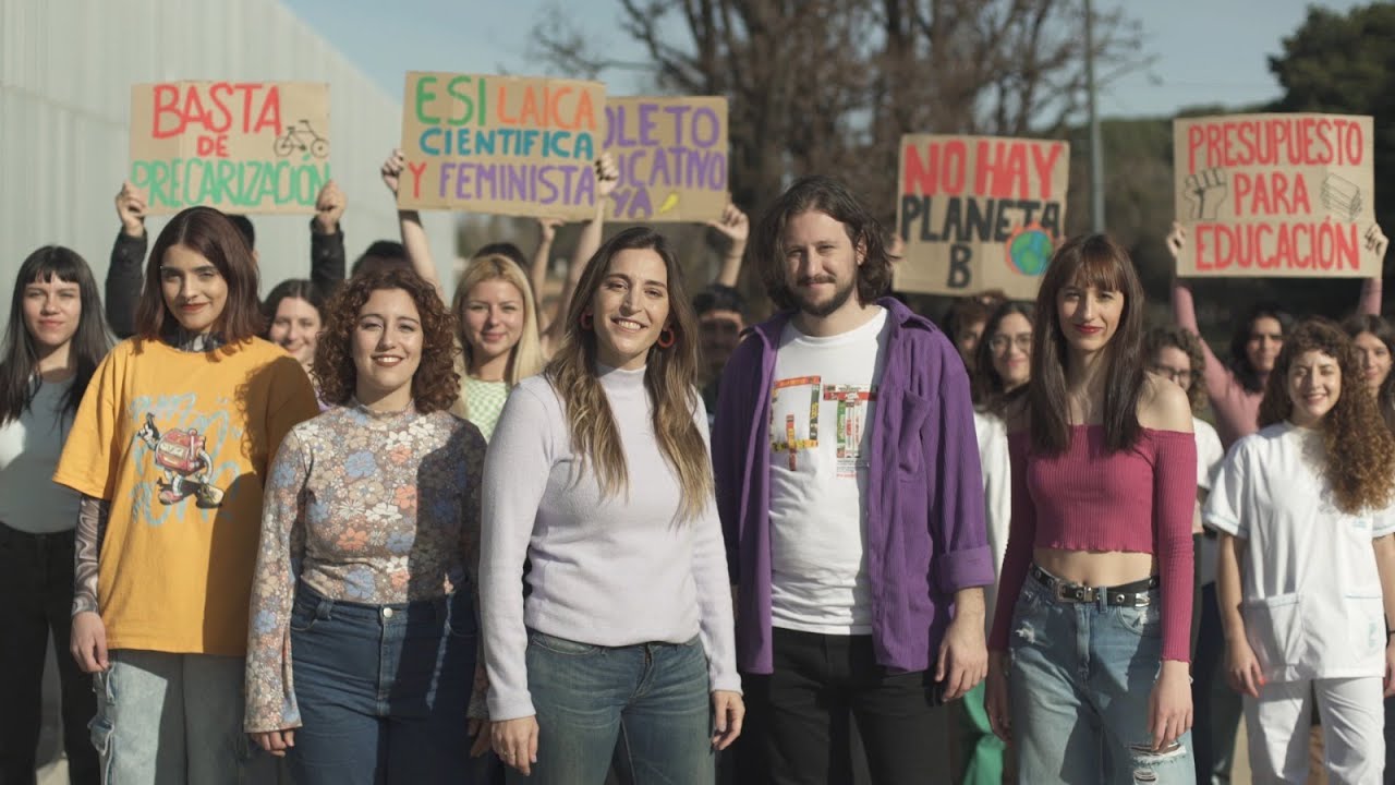 La juventud tiene derecho a un futuro – Spot Manuela Castañeira