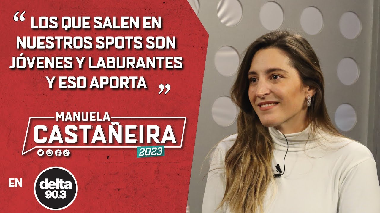 Manuela Castañeira en Delta 90.3 FM con Maxi Sardi