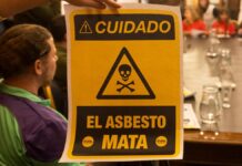 Trabajadores del subte: la lucha por la desasbestización, un reclamo que ya es histórico Asbesto en el subte