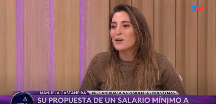 Manuela Castañeira en «Solo Una Vuelta Más», por TN con Diego Sehinkman