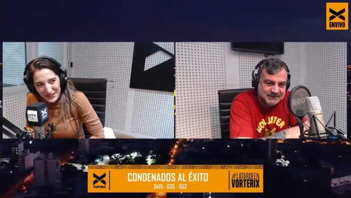 Manuela Castañeira en Vorterix de Rosario