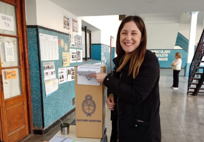 Votó Julia Di Santi