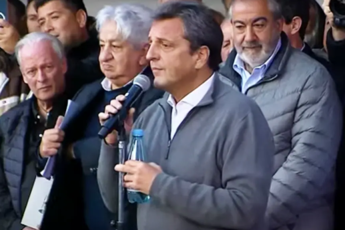 Massa y la CGT Massa y la CGT
