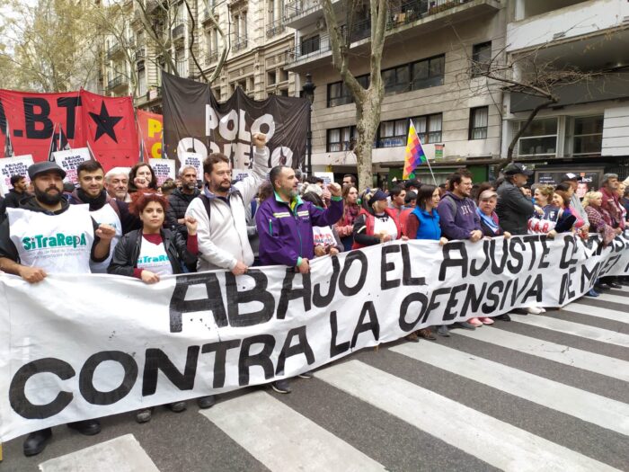 Gran marcha a Plaza de Mayo: jornada de lucha contra el ajuste y la derecha