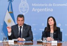 Más medidas de Massa: correr detrás de la inflación mientras continúa el ajuste Sergio Massa y Fernanda Raverta