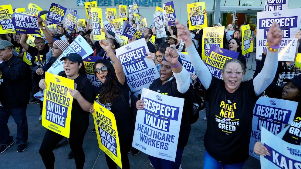 Estados Unidos: 2023 es el año con más huelguistas en 4 décadas Huelguistas en Estados Unidos