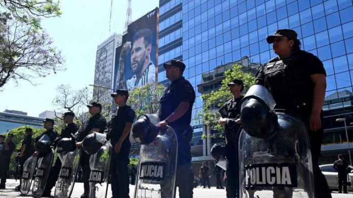Milei protesta Milei protesta