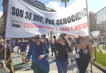 Ahora: la 43° Marcha de la Resistencia copa la Plaza de Mayo Marcha de la resistencia