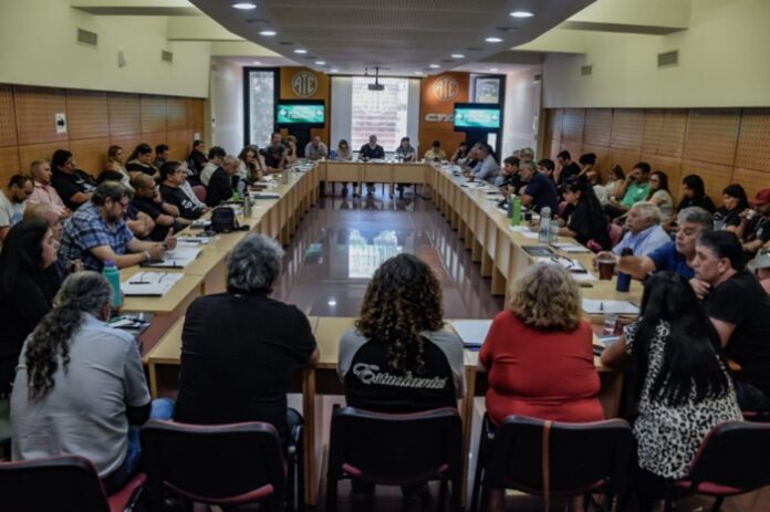 jornada nacional de ate Estatales Milei