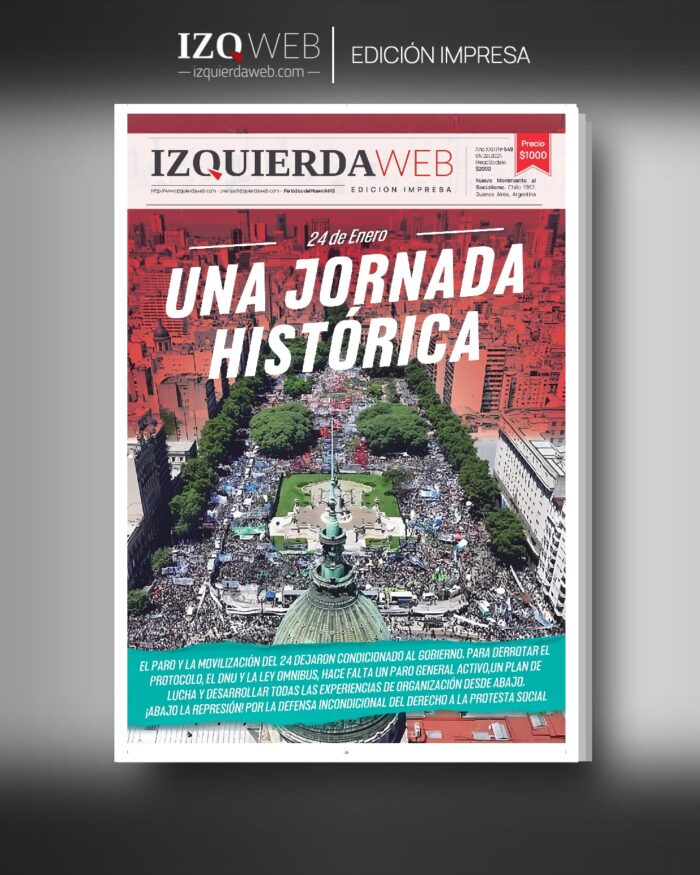 24 de enero: una jornada histórica | Izquierda Web Edición Impresa 649 24 de enero