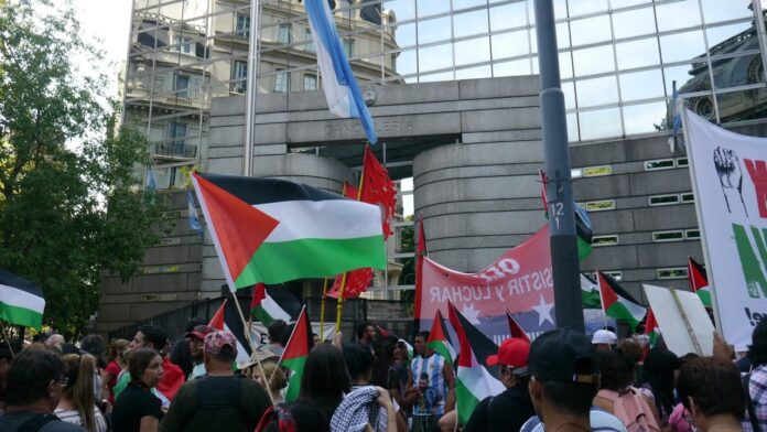 Concentración Milei Israel Concentración Milei Israel