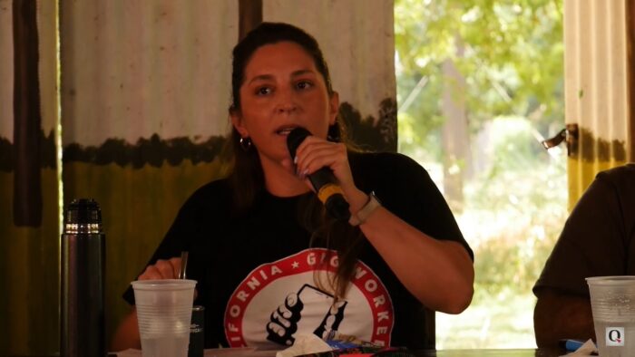 Manuela Castañeira: «El de Milei es un plan global de ataque a la clase trabajadora» Manuela Castañeira Milei