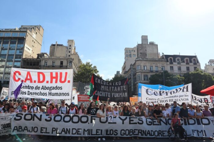 El Encuentro Memoria, Verdad y Justicia en un multitudinario 24 de marzo Encuentro Memoria, Verdad y Justicia