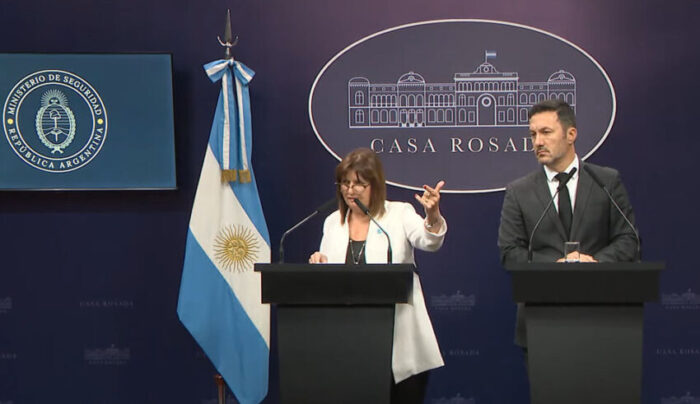 Bullrich quiere modificar la Ley de Seguridad Interior para poner militares en las calles Bullrich Seguridad interior