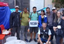 Solidaridad de los trabajadores contra el cierre de Télam solidaridad télam