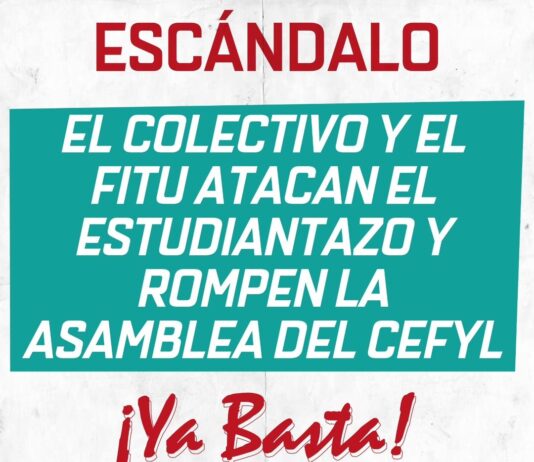 Hacia la marcha universitaria: comunicado del ¡Ya Basta! sobre la asamblea en Filosofía y Letras CEFyL marcha universitaria