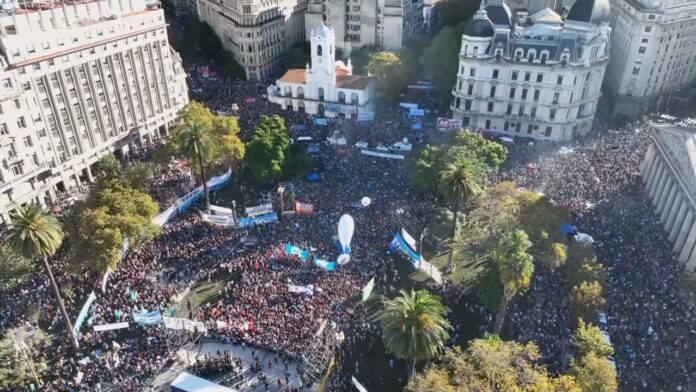 Marcha multitudinaria segunda marcha educativa