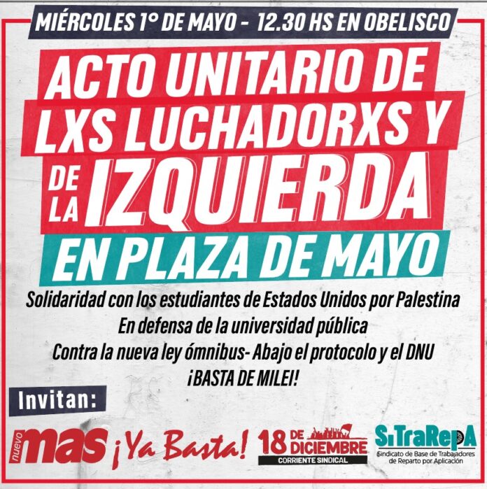 izquierda 1° de Mayo izquierda 1° de Mayo