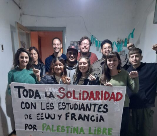 La Cámpora se niega a solidarizarse con el movimiento estudiantil en apoyo a Palestina