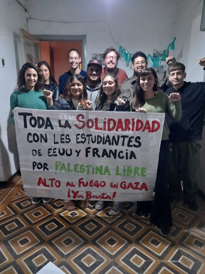 Acampe por Palestina