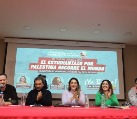 Intervenciones de la charla en Filosofía y Letras: «El estudiantazo por Palestina recorre el mundo» El estudiantazo por Palestina recorre el mundo