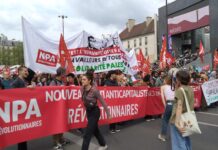 Primero de Mayo de solidaridad internacionalista en Francia Primero de Mayo Francia