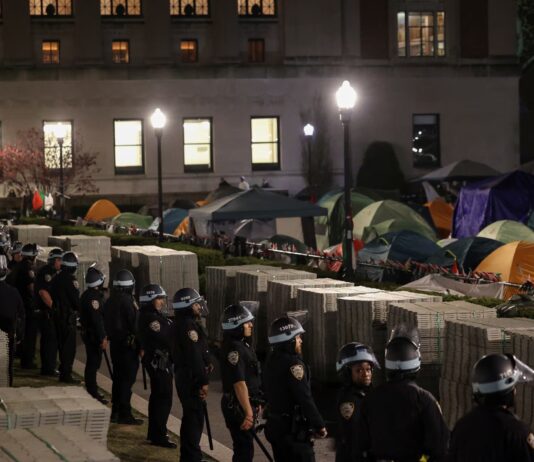 El Estado yanqui responde con represión y persecución al movimiento estudiantil por Palestina Represión Columbia