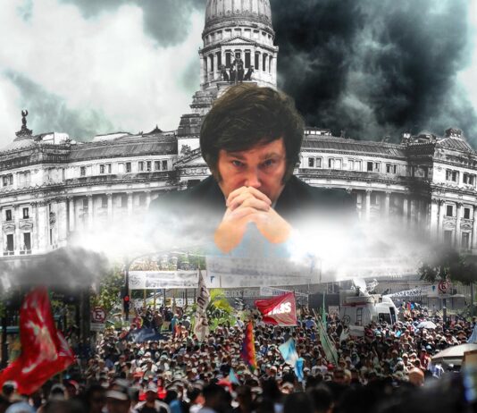 ¡Abajo la Ley Bases, basta de Milei! Ley Bases