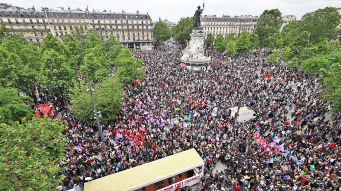 Masiva movilización contra la extrema derecha en Francia coyuntura francesa
