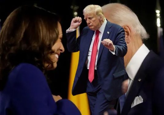 La bajada de Biden pone al rojo vivo la polarización hacia las elecciones Biden elecciones