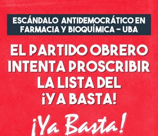 Escándalo antidemocrático en Farmacia y Bioquímica – UBA Farmacia y Bioquímica