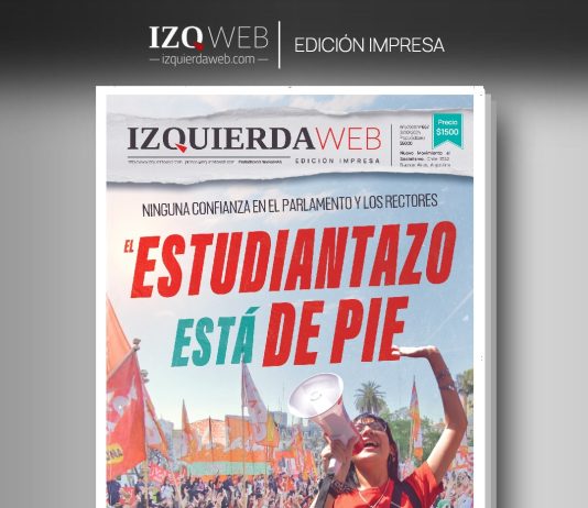 El estudiantazo está de pie | Izquierda Web Edición Impresa 667