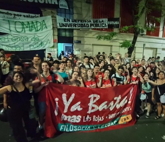 Continúa la toma en Filosofía y Letras (UBA)
