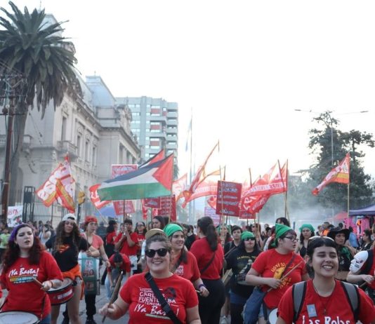 Un encuentro que se expresó contra el gobierno de Milei, y en apoyo a les estudiantes Encuentro Plurinacional de Mujeres y Diversidades