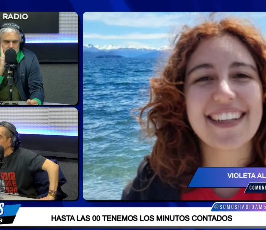 Entrevista a Violeta Alonso, referente del ¡Ya Basta! de Filosofía y Letras, en AM530 Entrevista Violeta Alonso