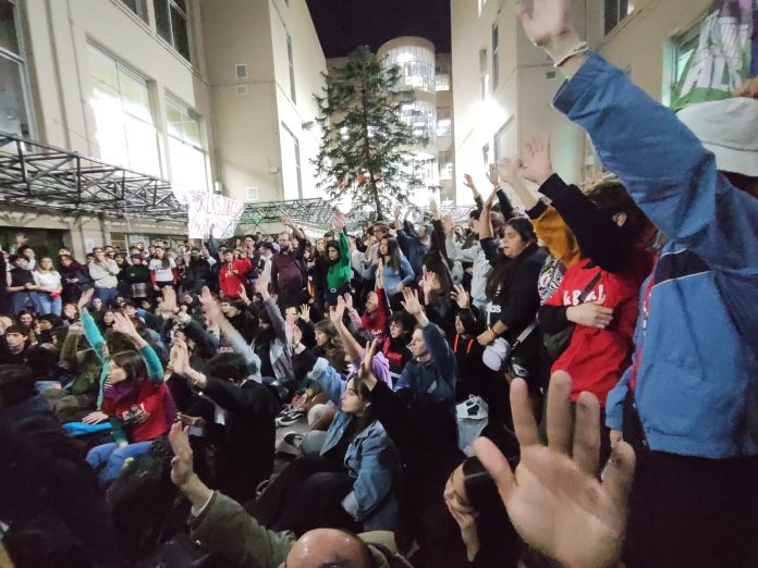Estudiantazo contra el veto veto Milei