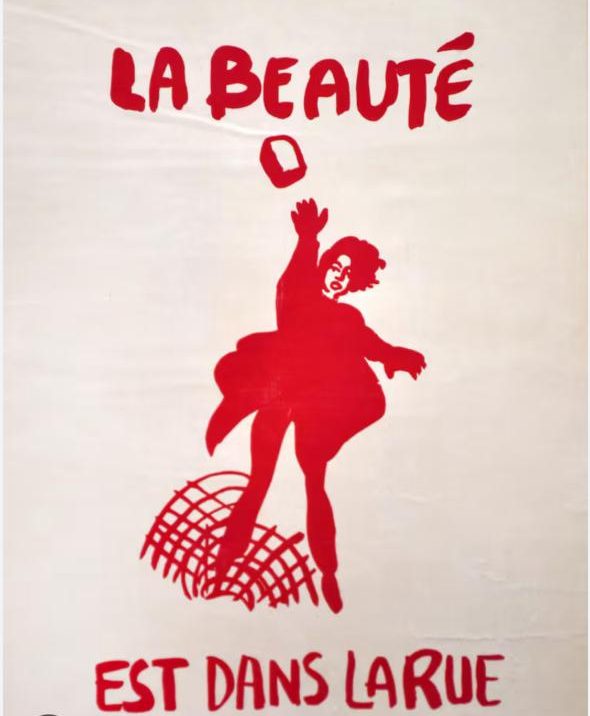 Mayo francés la belleza está en las calles