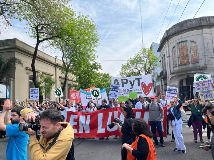 Movilización de los trabajadores de salud Movilización de los trabajadores de salud