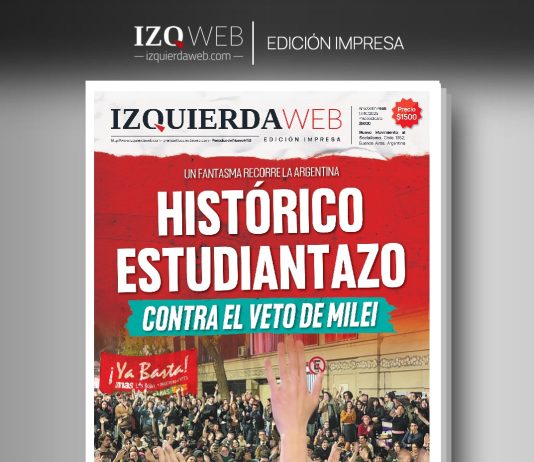 Histórico estudiantazo contra el veto de Milei | Izquierda Web Edición Impresa 666 movimiento estudiantil