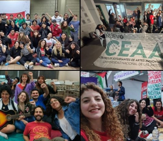 Vigilias y organización preparatorias de la segunda Marcha Federal Universitaria segunda Marcha Federal Universitaria