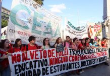 Les estudiantes volvimos a copar las calles en defensa de la universidad pública Marcha estudiantil