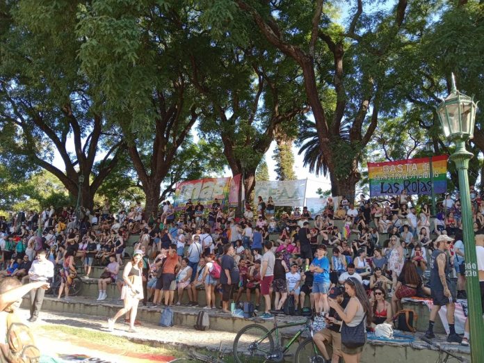 Asamblea en Parque Lezama Asamblea en Parque Lezama